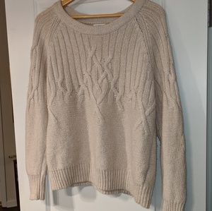 Cream Old Navy Sweater